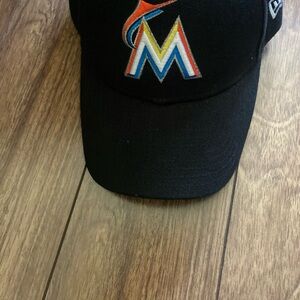 Miami Black Cap with Logo